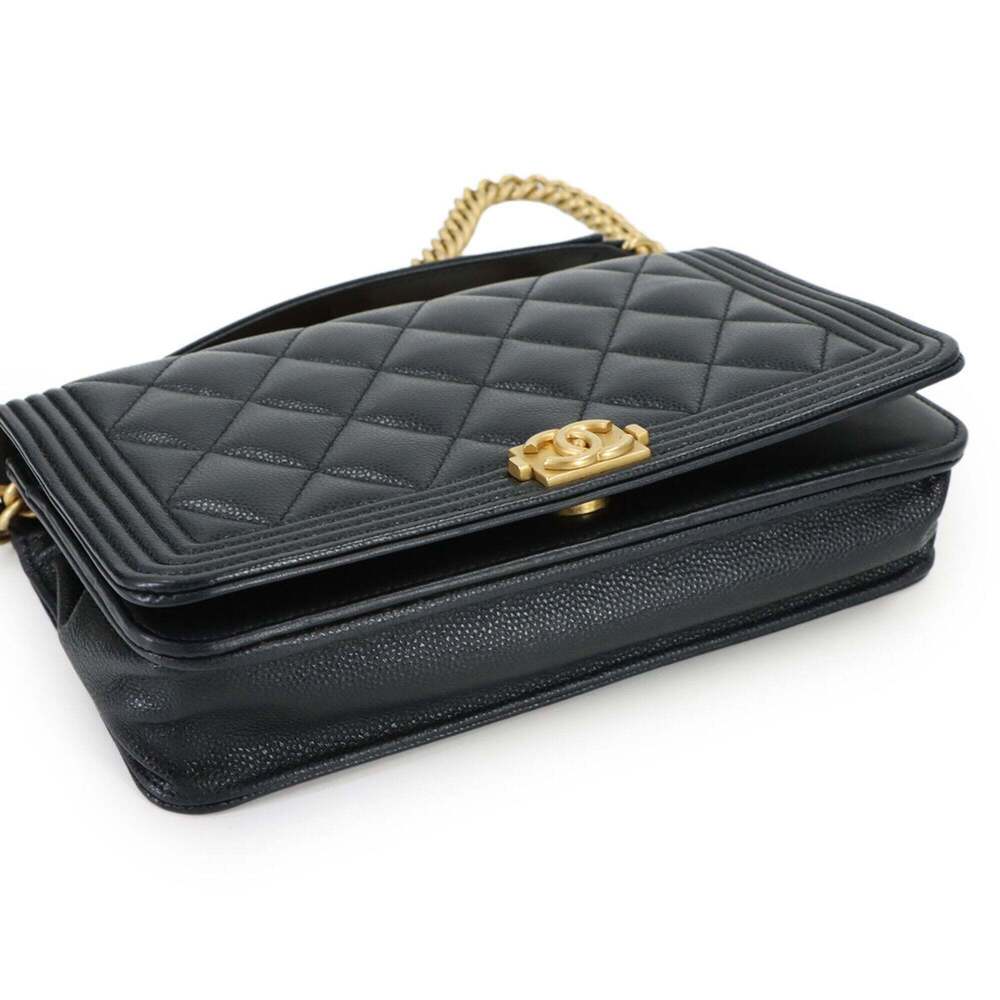 CHANEL Black Caviar Leather Wallet - Picture 5 of 10